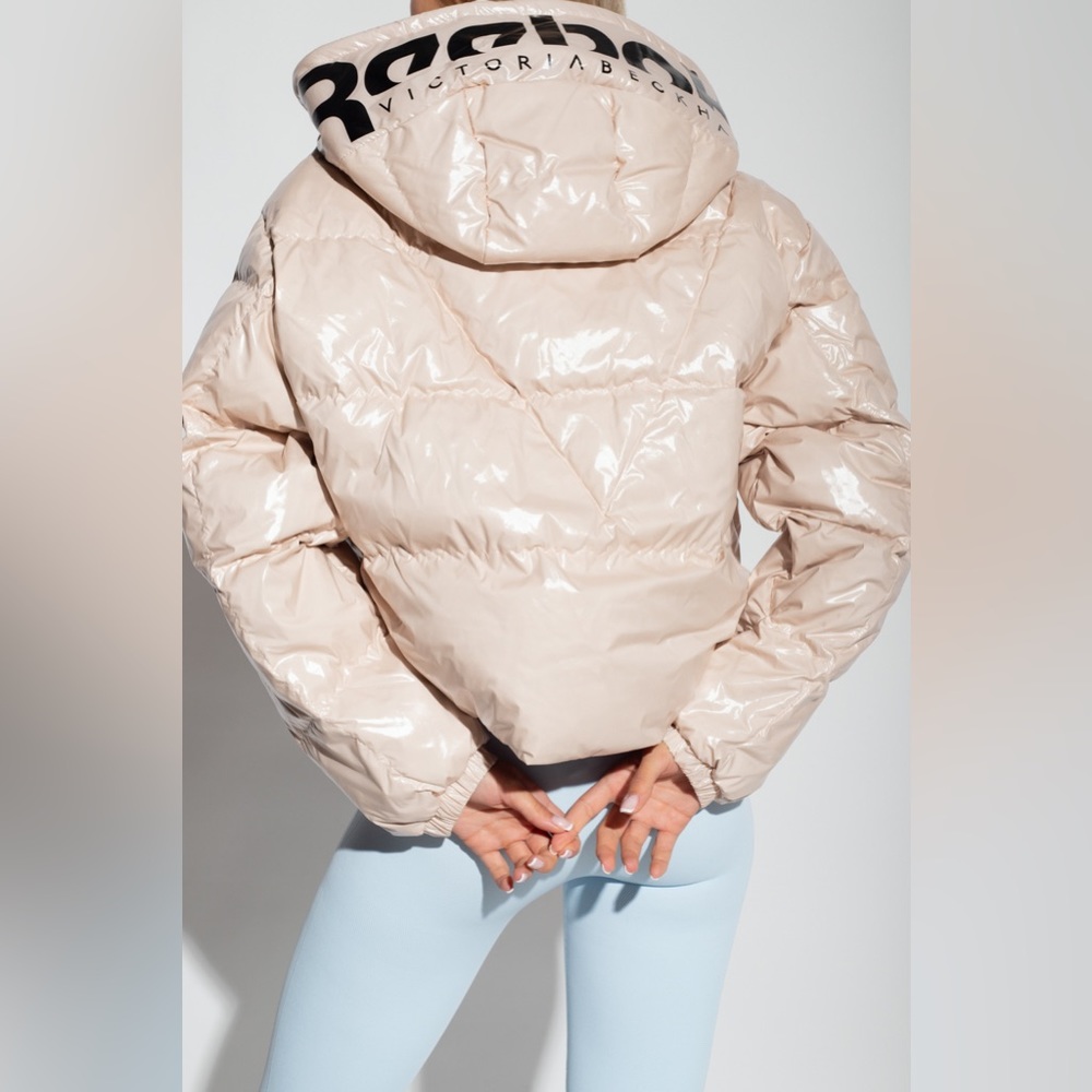 NEW Reebok x Victoria Beckham Puffer Winter Ski Jacket Size Large - Picture 3 of 11